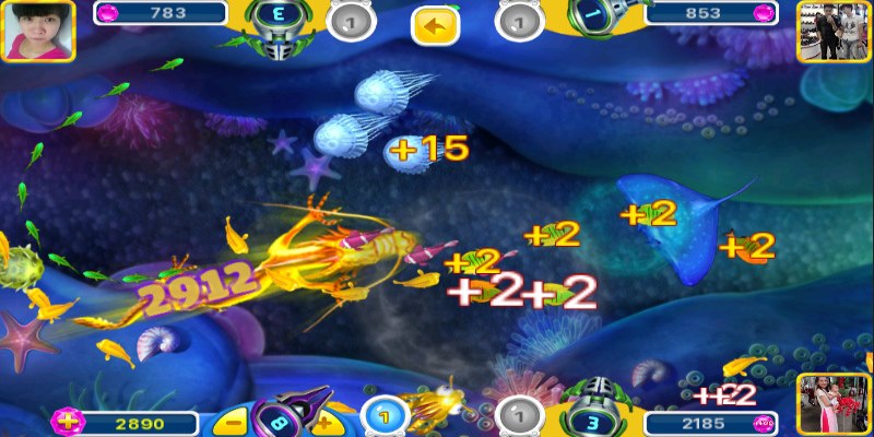 Mỗi loại cá trong game đều có điểm riêng
